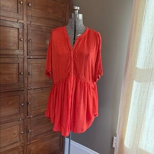 Anthropologie Vibrant Blouse